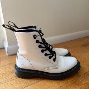 White Dr. Martens